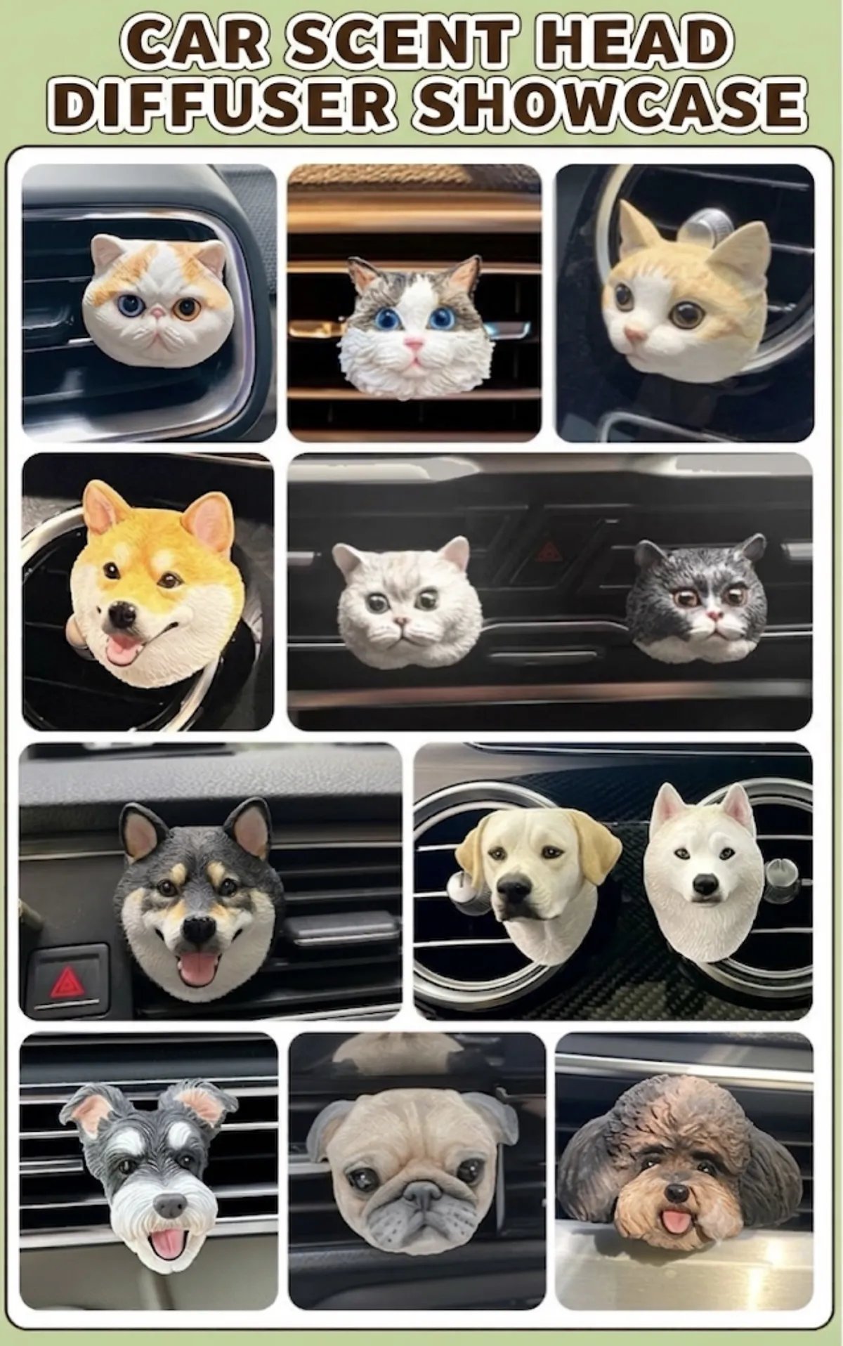 3D Pet Custom Fridge Magnet